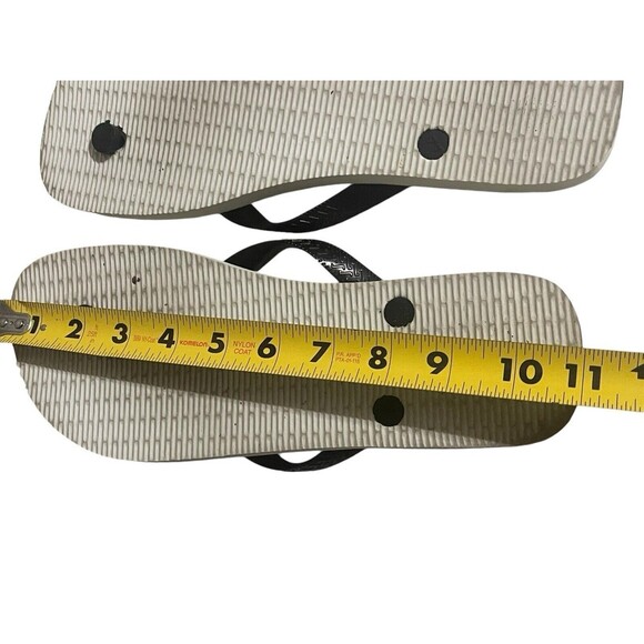 Havaianas Unisex Men’s Mario Bros Sandal White/Black Flip Flop Size 9/10 RARE - Picture 12 of 15